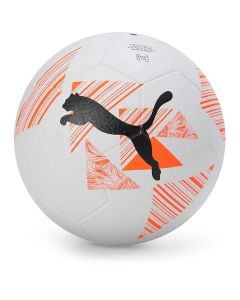 PUMA Unisex-Adult Future 2 Soccer Ball,White-Citrus - 5 (5476003)