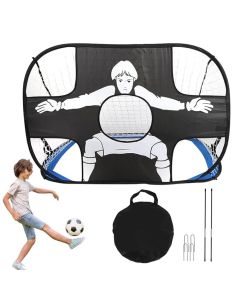 Proberos® Football Goal Post Net Kit Set, with Carry Bag Portable Easy-Setup Soccer Goal Post