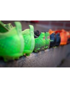 Kipsta Football Shoes for Men Black Agility 100 Firm Ground